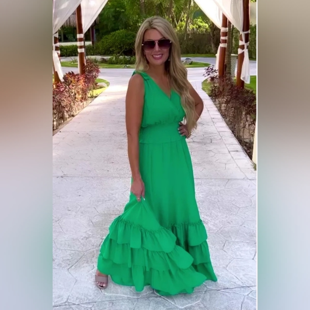 Jess Lea Island Vacay Maxi Dress